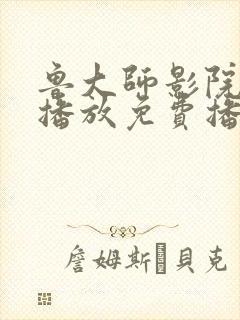 鲁大师影院在线播放免费播放电视剧