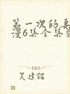 第一次的妻子动漫6集全集观看免费