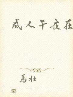 成人午夜在线网