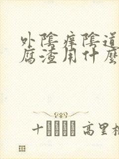 外阴痒阴道有豆腐渣用什么药