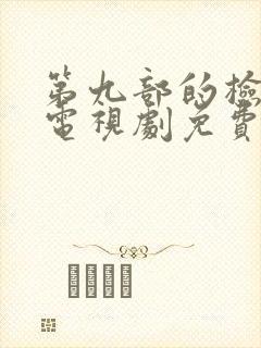 第九部的检察官电视剧免费观看