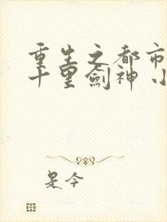 重生之都市仙尊十里剑神 小说