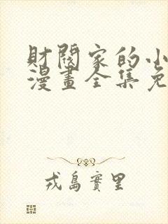 财阀家的小儿子漫画全集免费