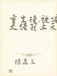 重生后,被偏执大佬宠上天 芮林一