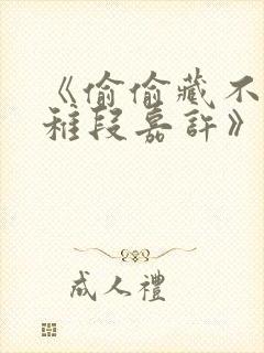 《偷偷藏不住桑稚段嘉许》正版小说