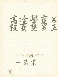 高冷学霸×霸气校霸双男主小说