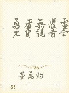 勇者无惧电视剧免费观看全集剧情封面