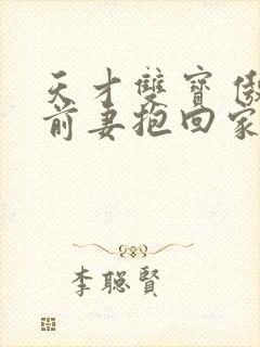 天才双宝 傲娇前妻抱回家封面