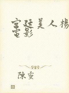 宫廷美人杨玉环电影封面