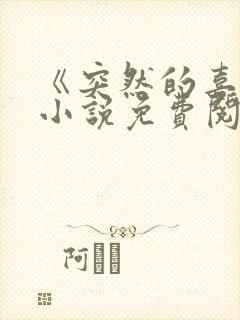 《突然的喜欢》小说免费阅读