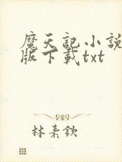 魔天记小说完整版下载txt