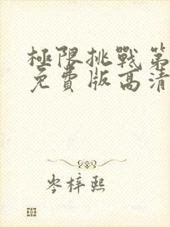 极限挑战第五季免费版高清