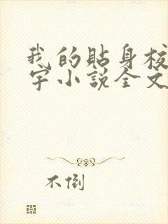 我的贴身校花唐宇小说全文免费阅读