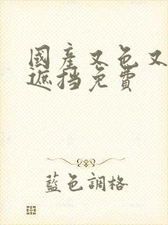 国产又色又爽无遮挡免费