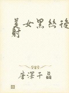 美女黑丝后入内射