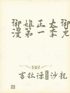 御姐正太御姐动漫第一季免费观看