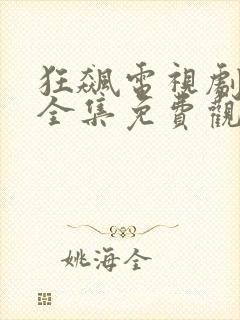 狂飙电视剧在线全集免费观看