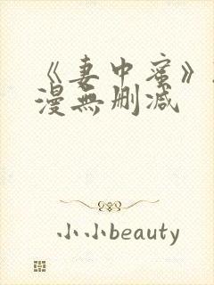 《妻中蜜》2动漫无删减封面