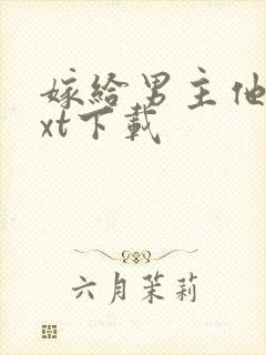 嫁给男主他爹txt下载