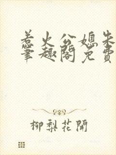 惹火公媳朱怡静笔趣阁免费阅读全文