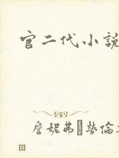 官二代小说封面