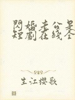 闪婚老公是总裁短剧在线全集