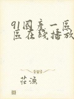 91国产一区二区在线播放