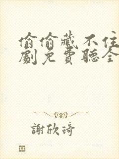 偷偷藏不住广播剧免费听全集