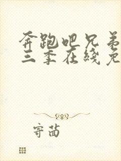 奔跑吧兄弟第十三季在线免费观看