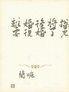 离婚后将总他想要复婚了免费阅读封面