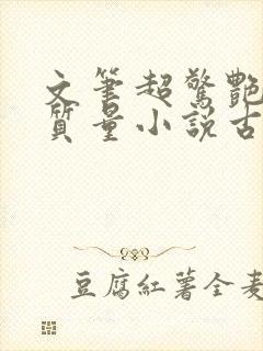 文笔超惊艳的高质量小说古言