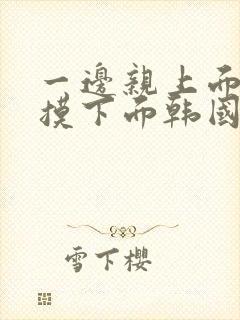 一边亲上面一边摸下面韩国封面