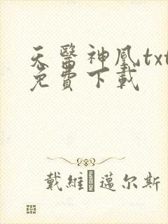 天医神凰txt免费下载