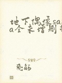 地下偶像sana全未增删带翻译