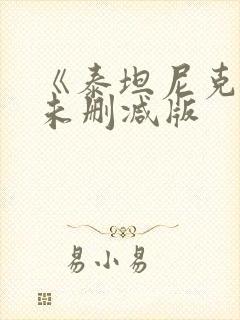 《泰坦尼克号》未删减版