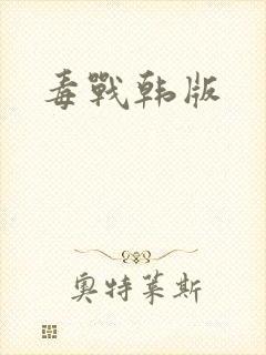 毒战韩版