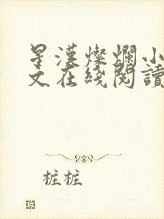 星汉灿烂小说全文在线阅读