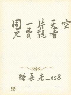 同一片天空泰剧免费观看