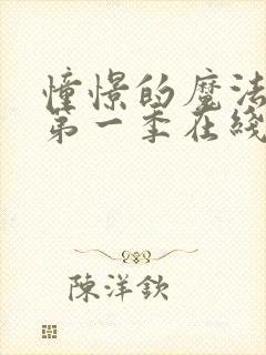 憧憬的魔法少女第一季在线观看封面