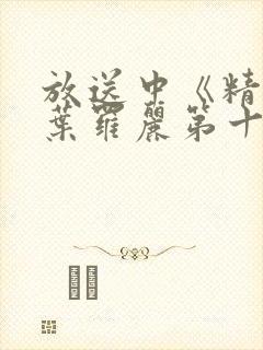 放送中《精灵梦叶罗丽第十一季》