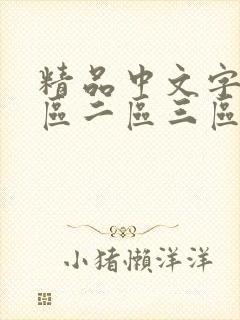 精品中文字幕一区二区三区18封面