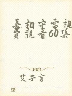 长相守电视剧免费观看60集电视剧