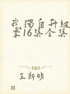 我独自升级第二季16集全集无删减版