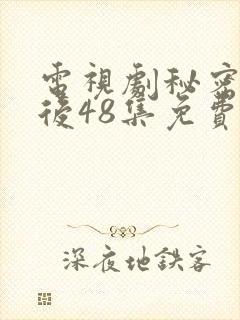 电视剧秘密的背后48集免费观看