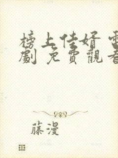 榜上佳婿 电视剧 免费观看