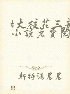 t大校花三部曲小说免费阅读全文