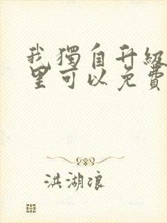 我独自升级在哪里可以免费观看封面