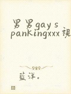 男男gay spankingxxx视频