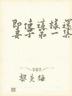 即使这样还爱着妻子第一集