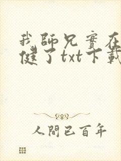 我师兄实在太稳健了txt下载封面